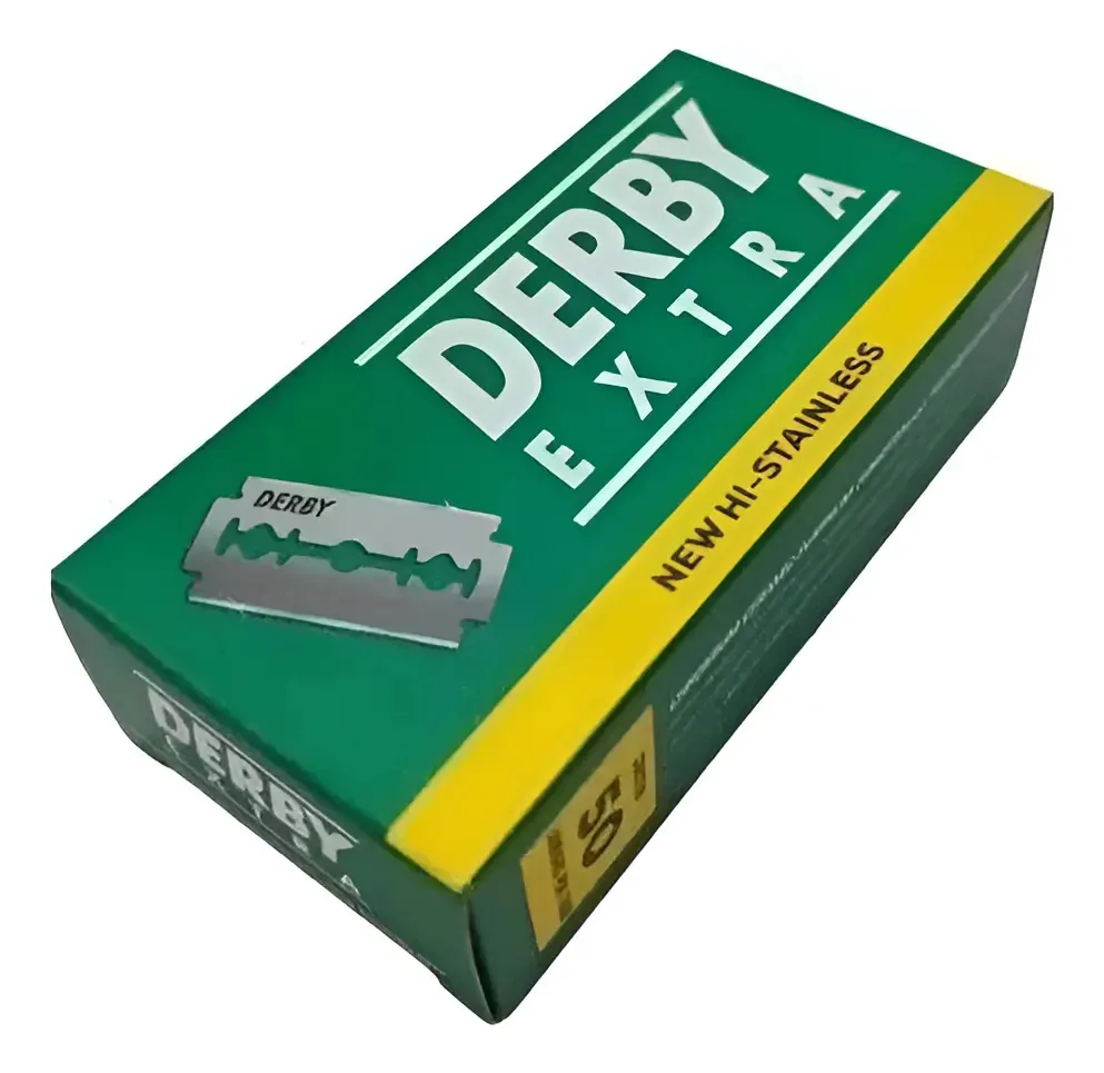 Lâmina De Barbear Derby Extra Com 50 Unidades
