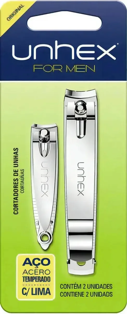 Conjunto Cortador De Unhas Mãos + Cortador De Unhas Pés