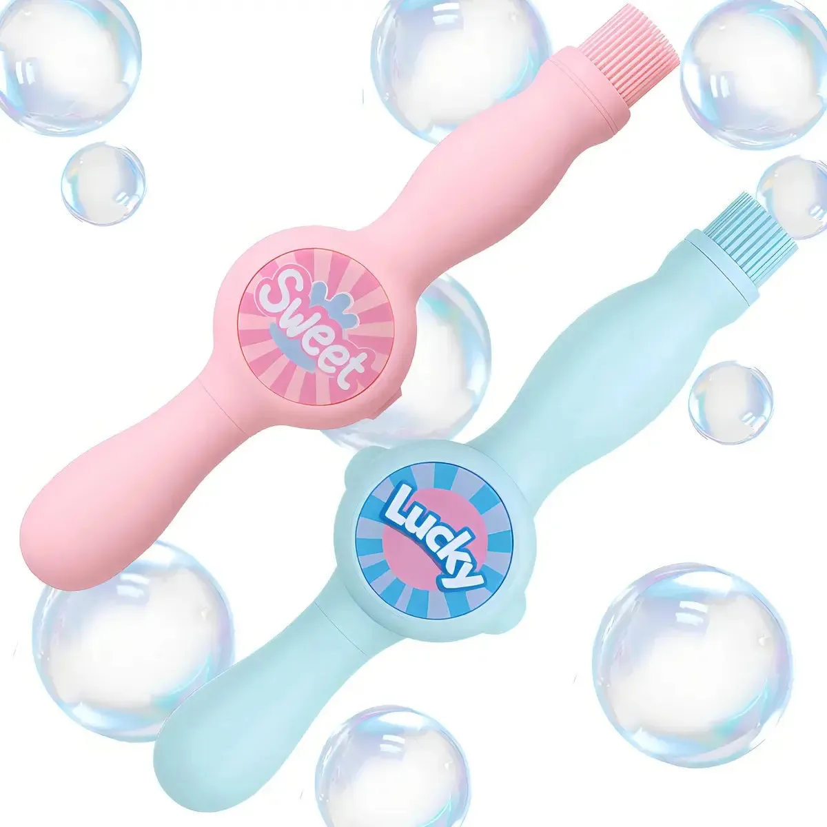 Brinquedo Infantil Lança Bolha De Sabão Fumaça Recarregavel Vitae Suplementos Rosa