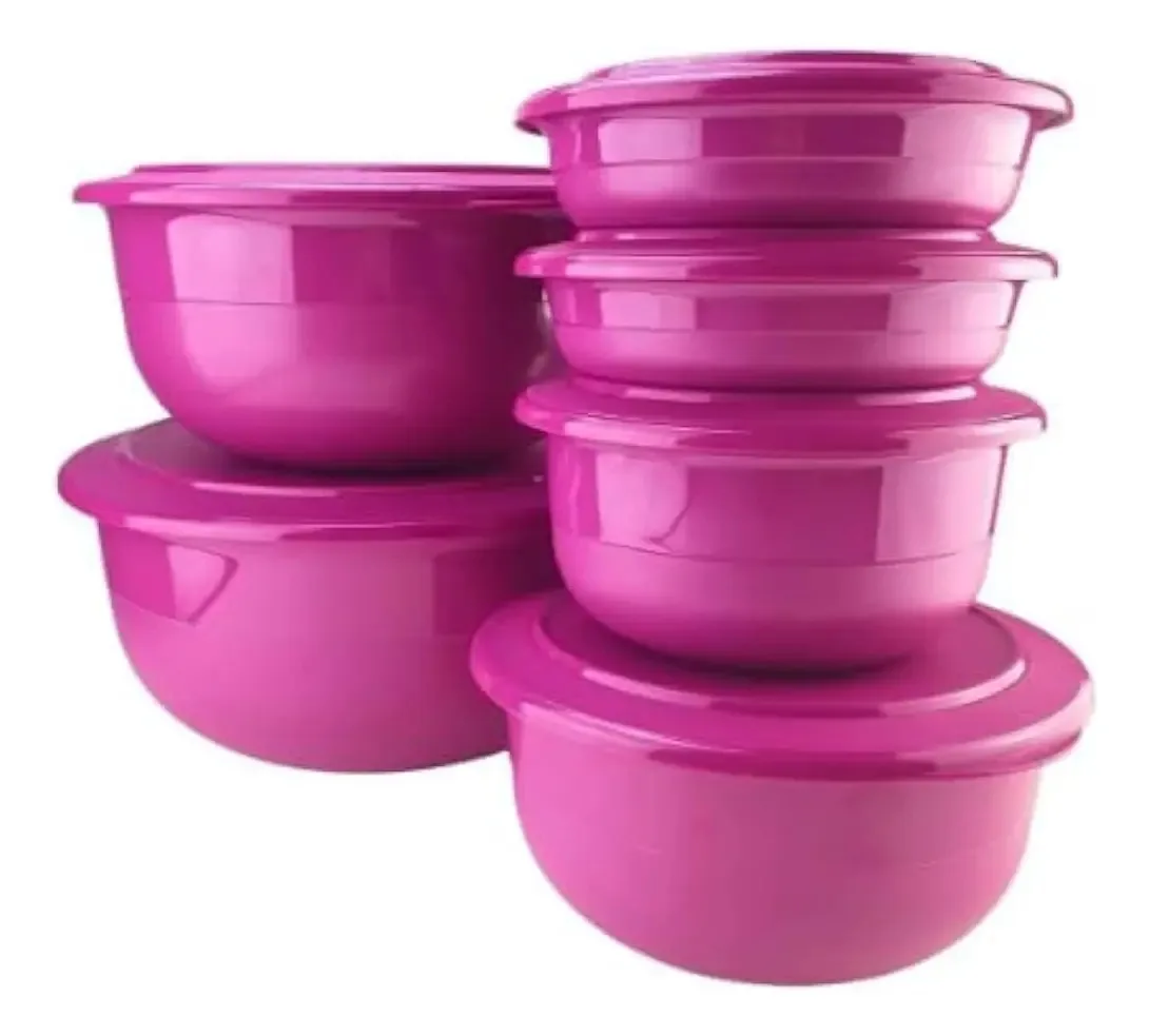 Tigelas Cristal - Tupperware Cor Magenta