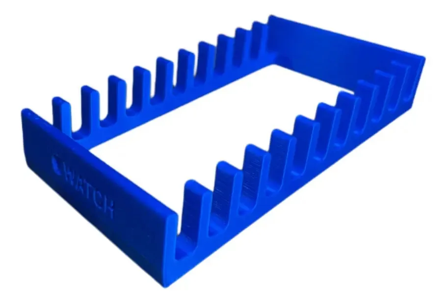 Display Suporte Organizador De Pulseiras Smartwatch Modelos Cor Azul