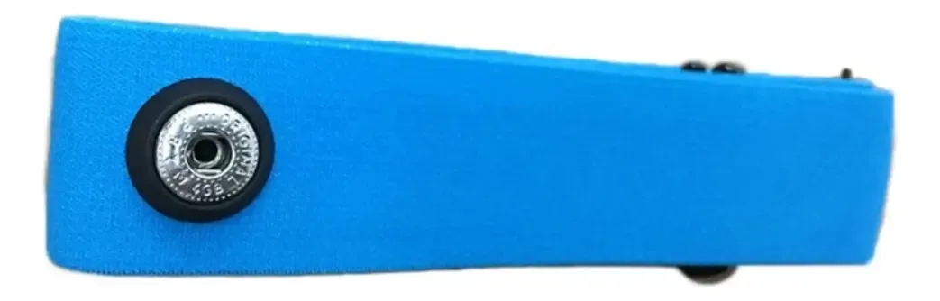 Cinta Peitoral Elástica Azul Snsimports para Monitor Cardíaco Polar Garmin