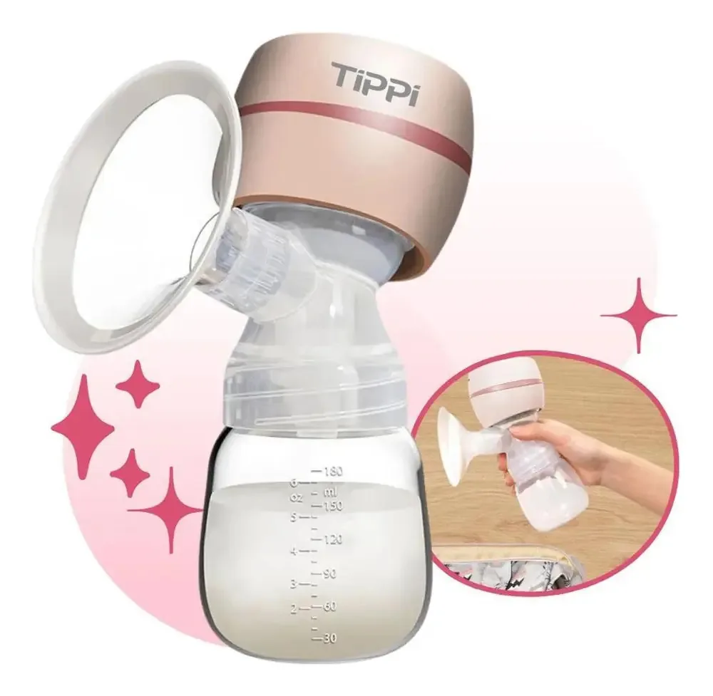2x Bomba De Tirar Leite Materno Tippi Mama Mãos Livres Bombi