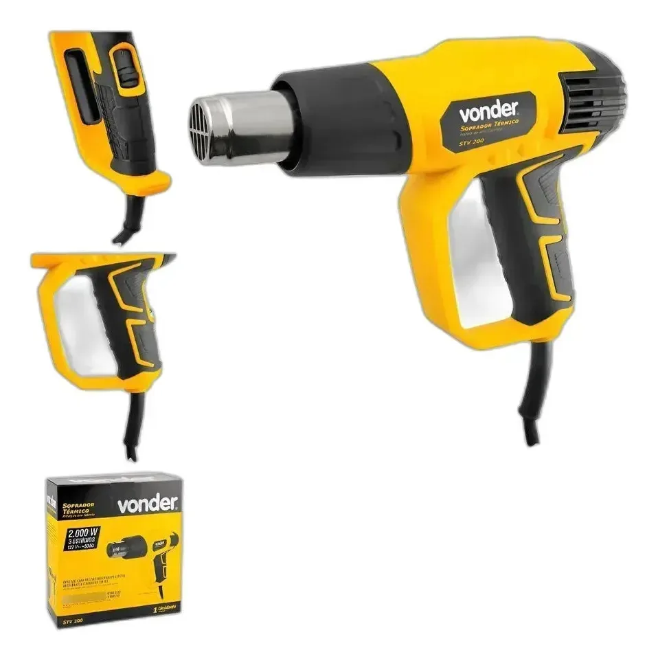 Soprador Térmico 2000w Profissional 3 Estágios Vonder