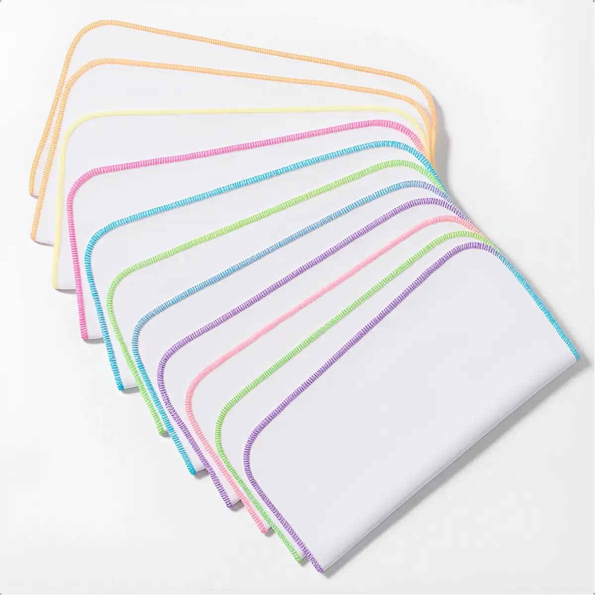 Kit 20 Panos Multiuso Algodão Branco Santa Margarida 40x32cm Limpeza