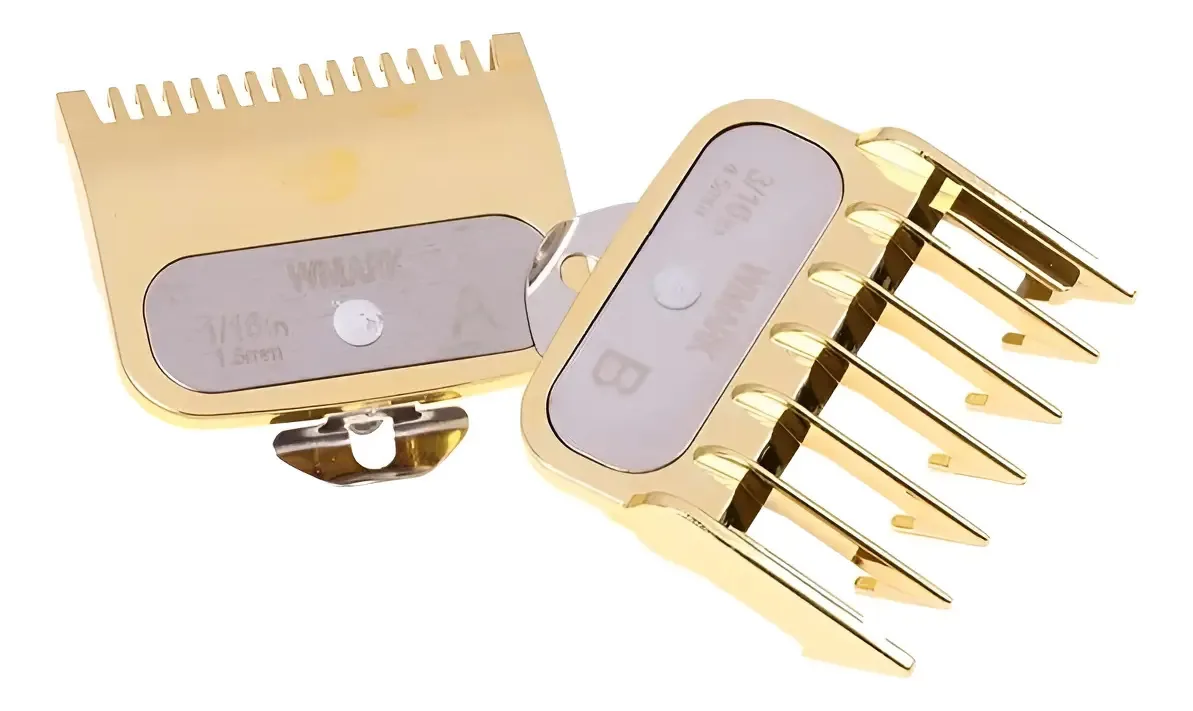 Kit Par De Pentes Especiais 0,5 & 1,5 (pentes Premium) Preto Cor Dourado