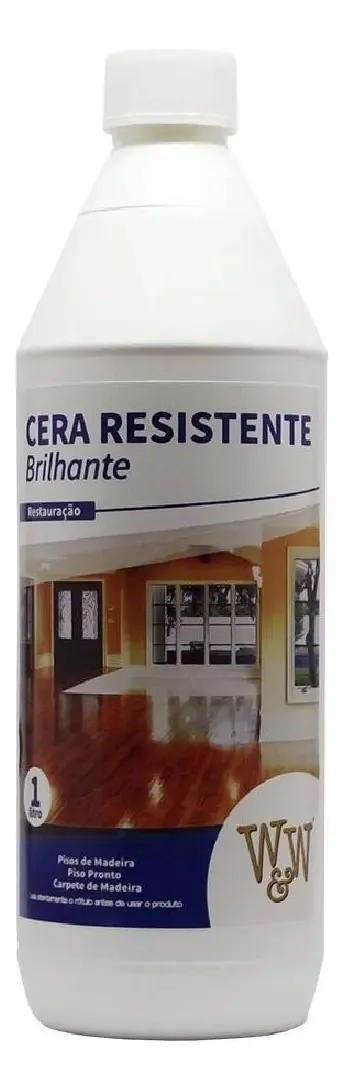 Preços Incríveis Cera Limpadora Tratamento De Pisos W&w 1l