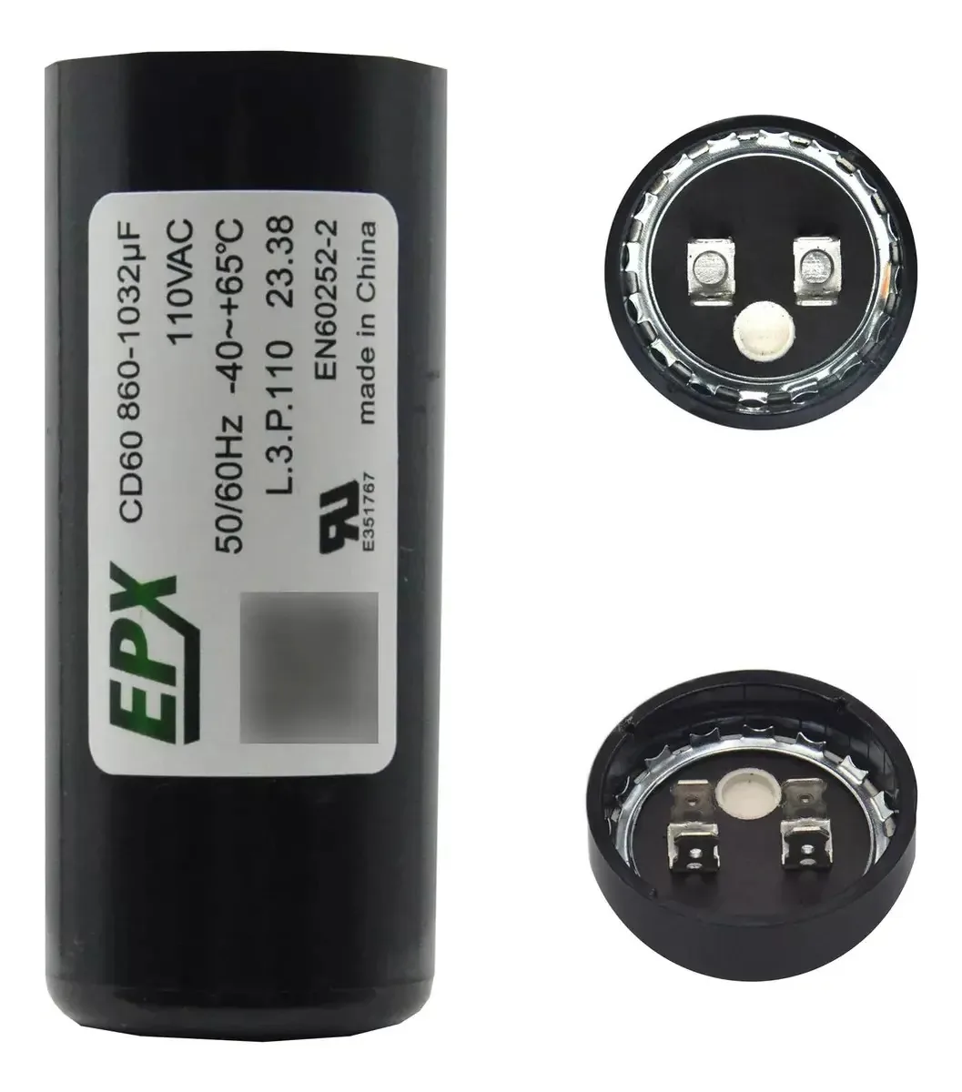 Capacitor Eletrolitico 860uf 110v Epx