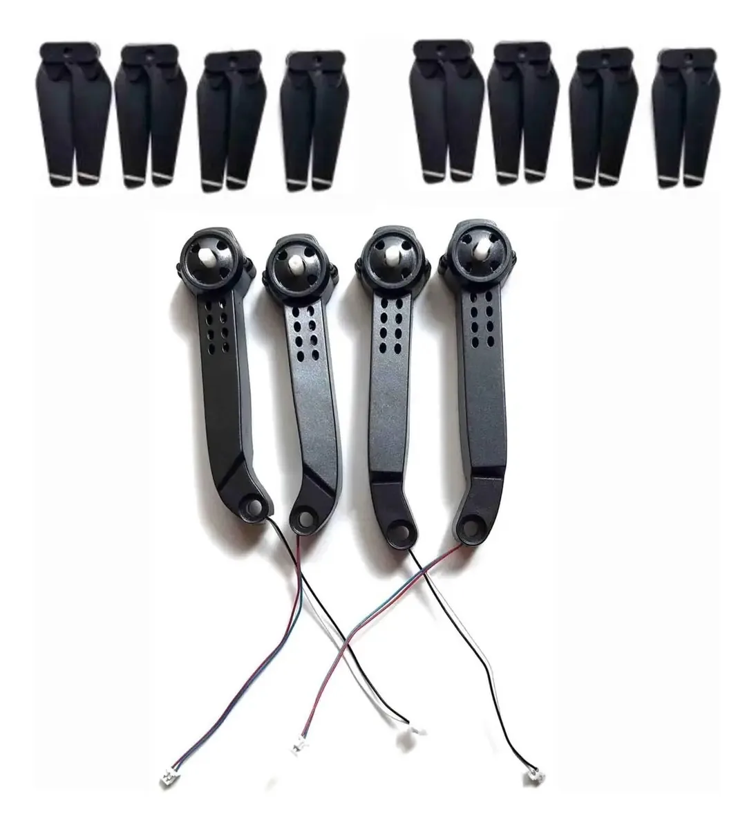 Rijpex RC Drone SG107 SG-107 Braço Peças de Reposição com Engrenagens CW CCW Motores Hélice