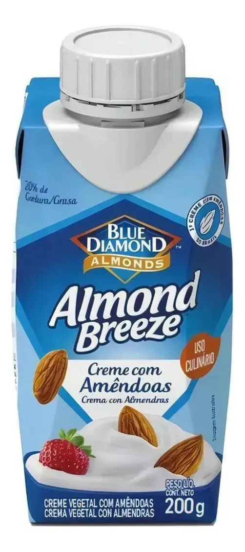 Creme Amêndoas Almond Breeze: Leveza E Sabor Para Receitas