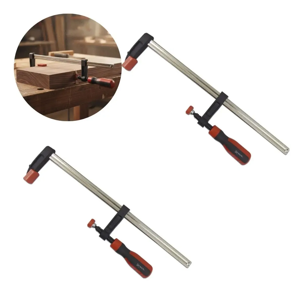Kit 2 Grampo P/carpinteiro Sargento 300x50x355 Onetools