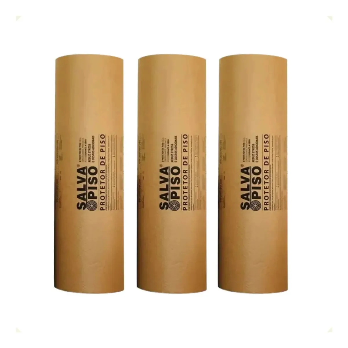 Kit 3 Rolos Salva Piso Para Pintura 1x25