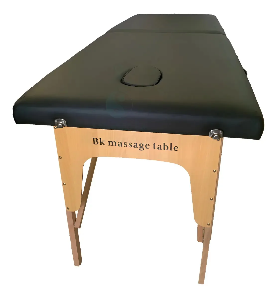 Maca Profissional 65cm Dobrável Maleta Tattoo Massagem Bk Cor Preto