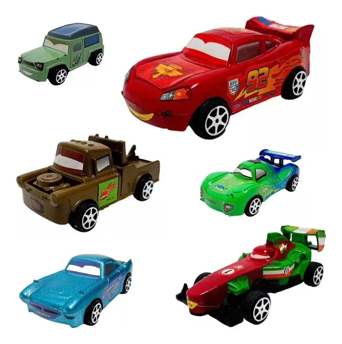Relampago Mcqueen78 Carrinhos Coleção Carros 3 Disney