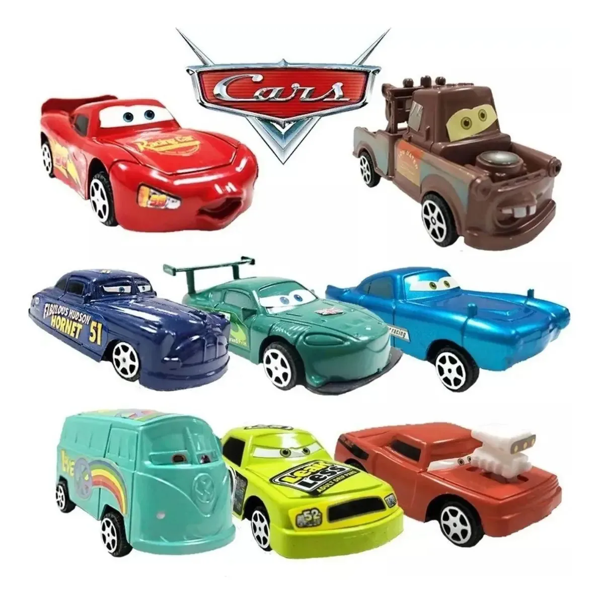 Carrinhos De Brinquedo De Plástico Filme Carros 1 A