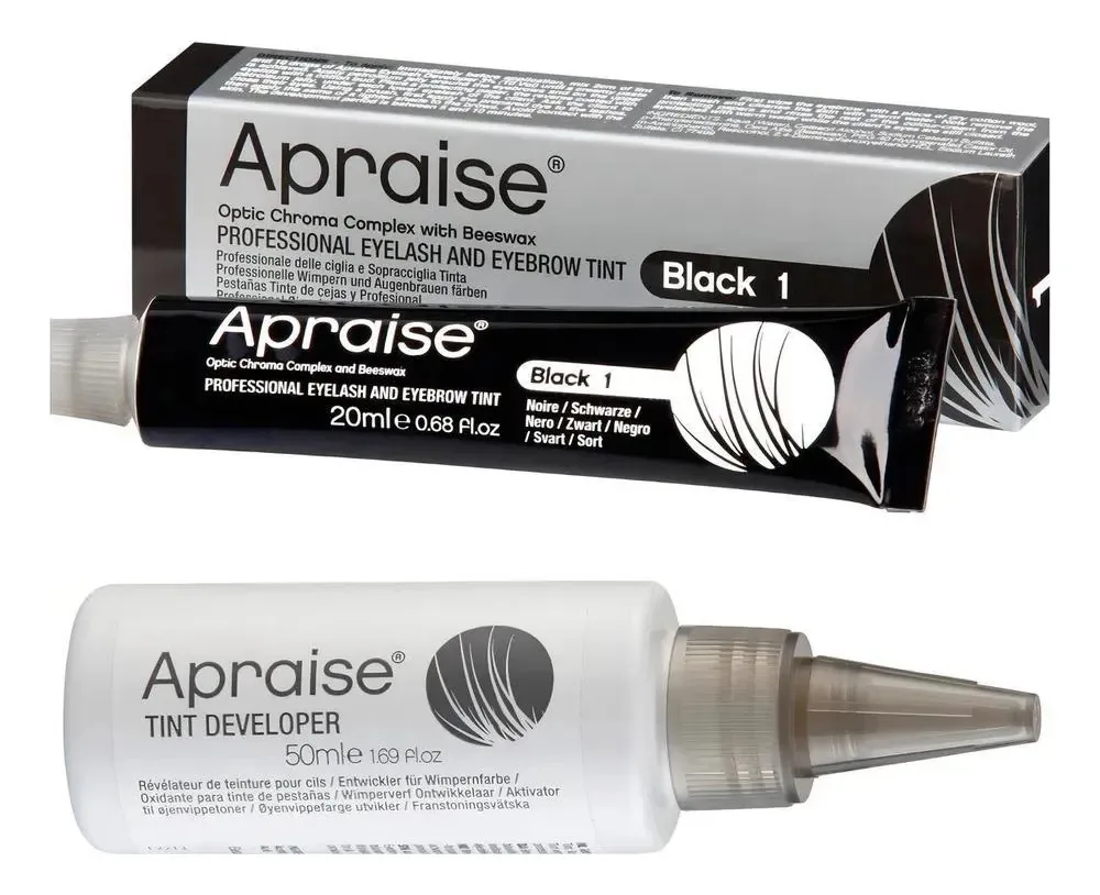 Apraise Tintura De Cílios E Sobrancelhas Preto + Oxidante