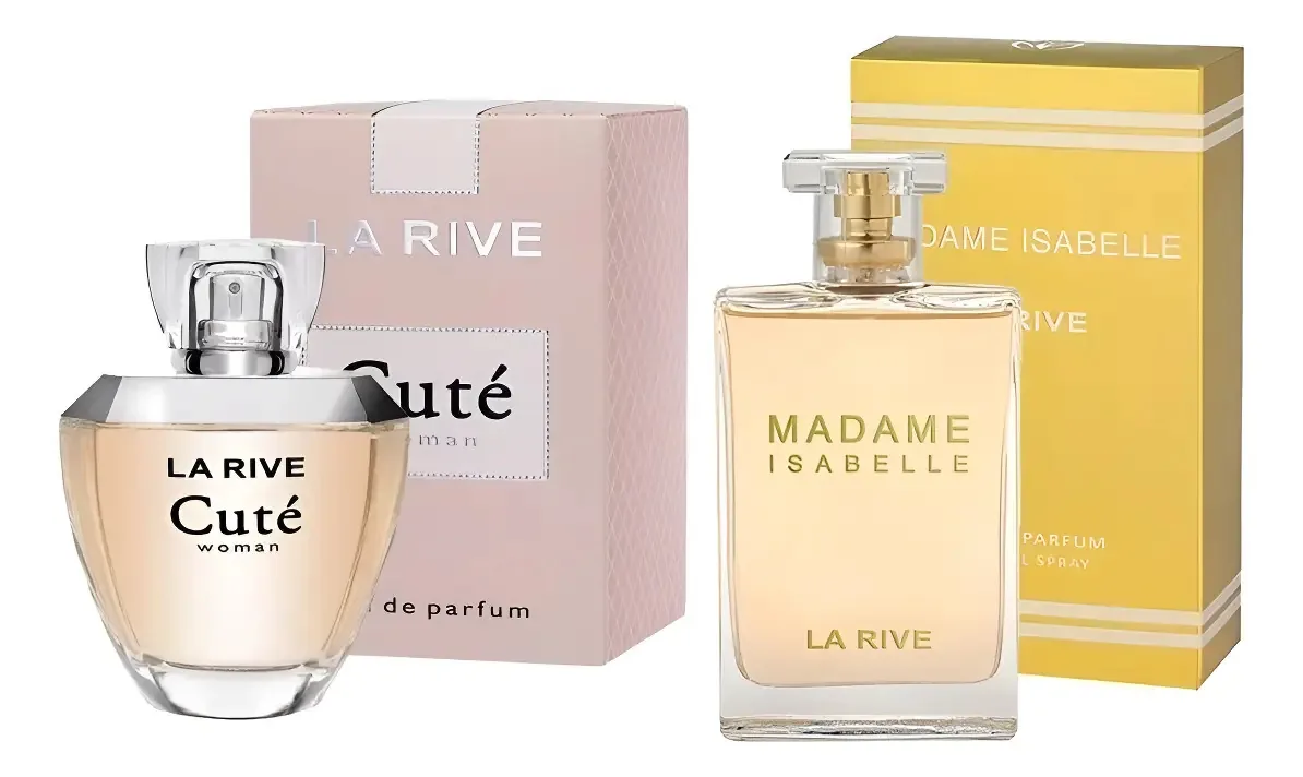 2 Perfumes La Rive - Cuté 100ml + Madame Isabelle 100ml