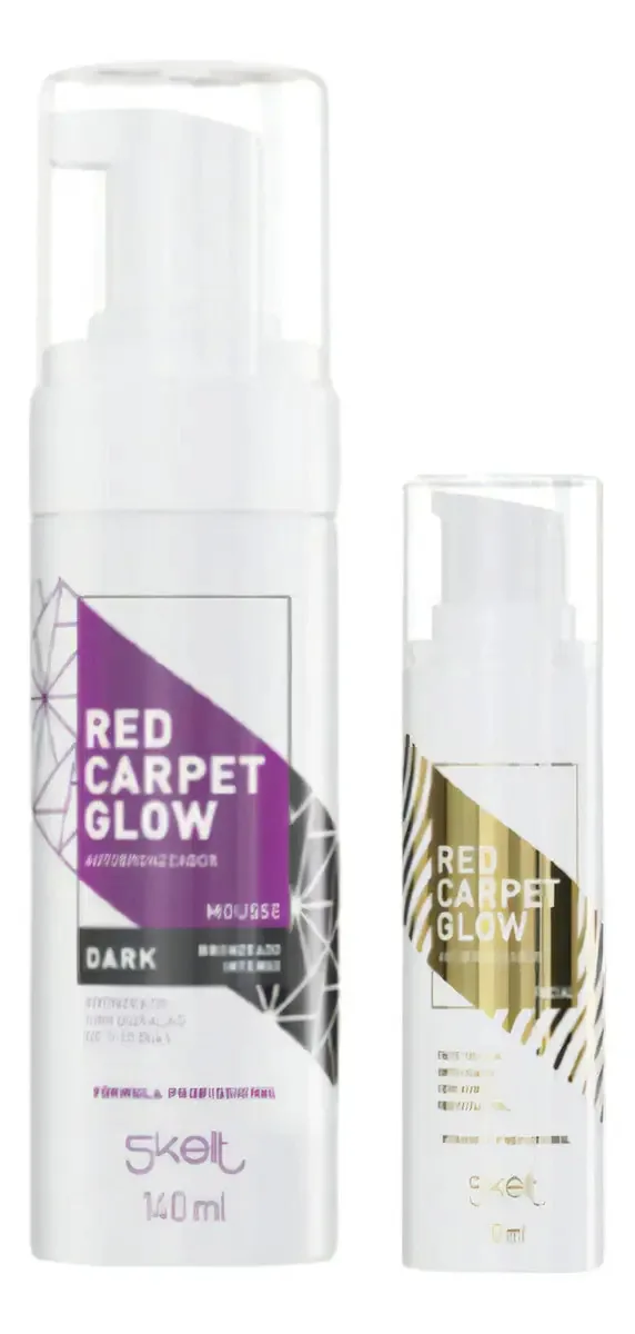 Kit Skelt Autobronzeador Mousse Dark+autobronzeador Facial
