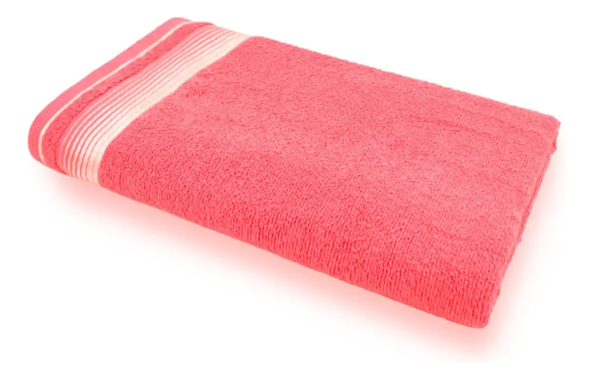 Toalha Banho Banhão Gigante Ótima Absorção Berlim 75x150cm Cereja