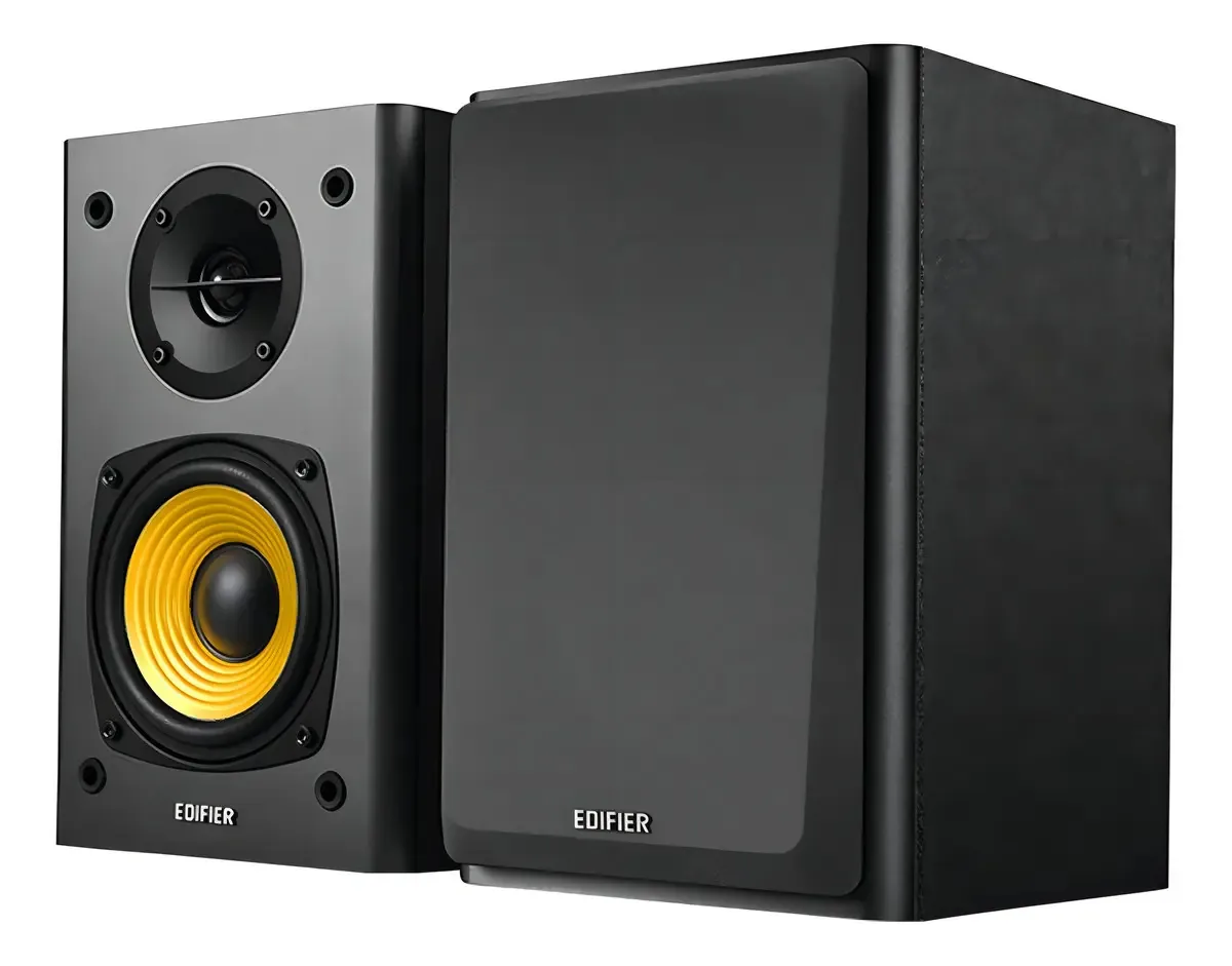 Edifier Par Monitores Referencia Profissional Home Studio R1000t4 24w Rms Preto