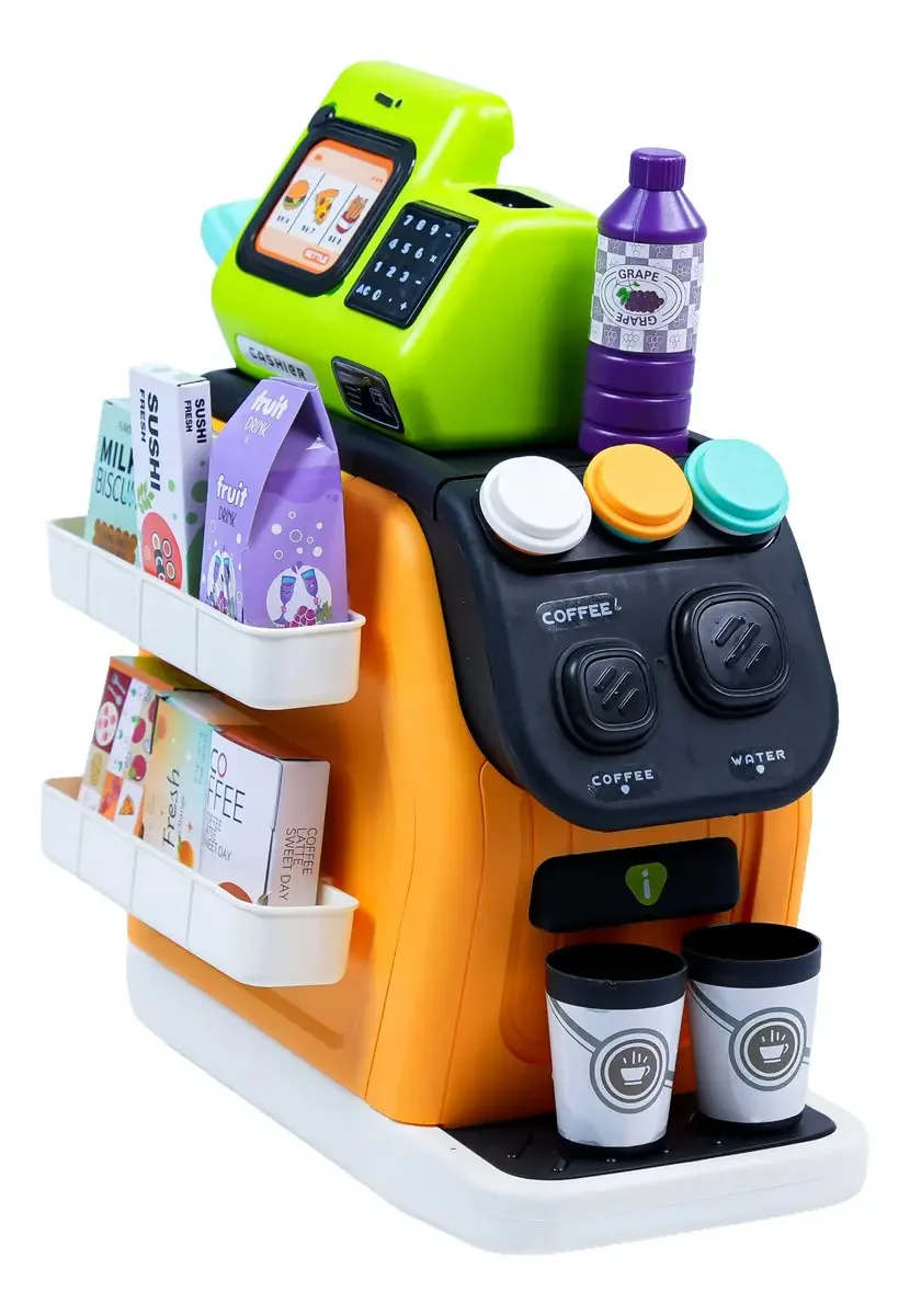Cafeteria Infantil Brinquedo Com Caixa Registradora