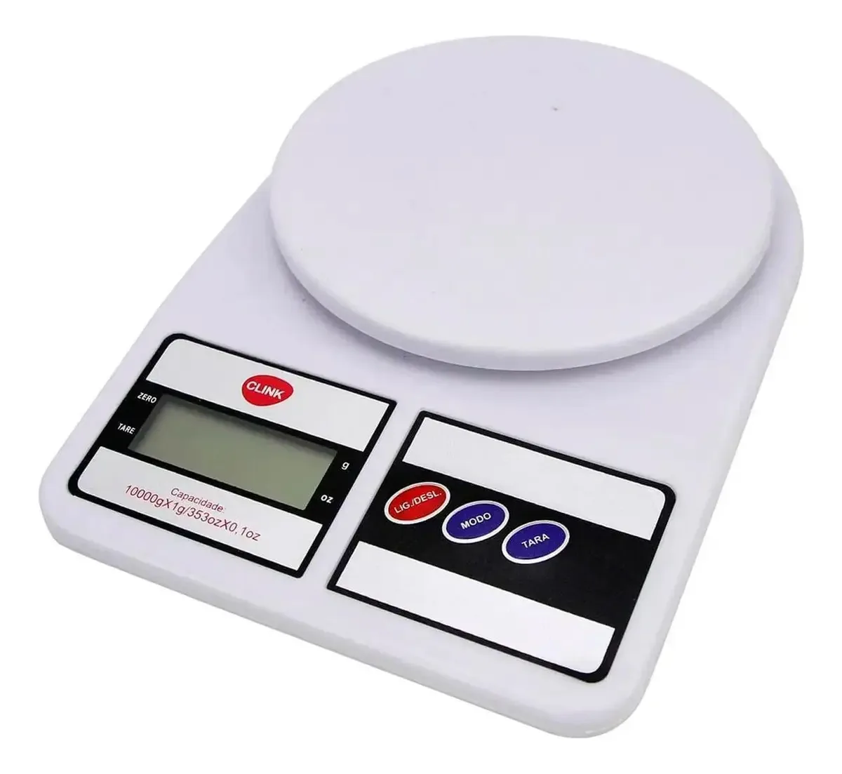 Balanças De Cozinha Digital De Mesa 1g Até 10kg Confeitaria