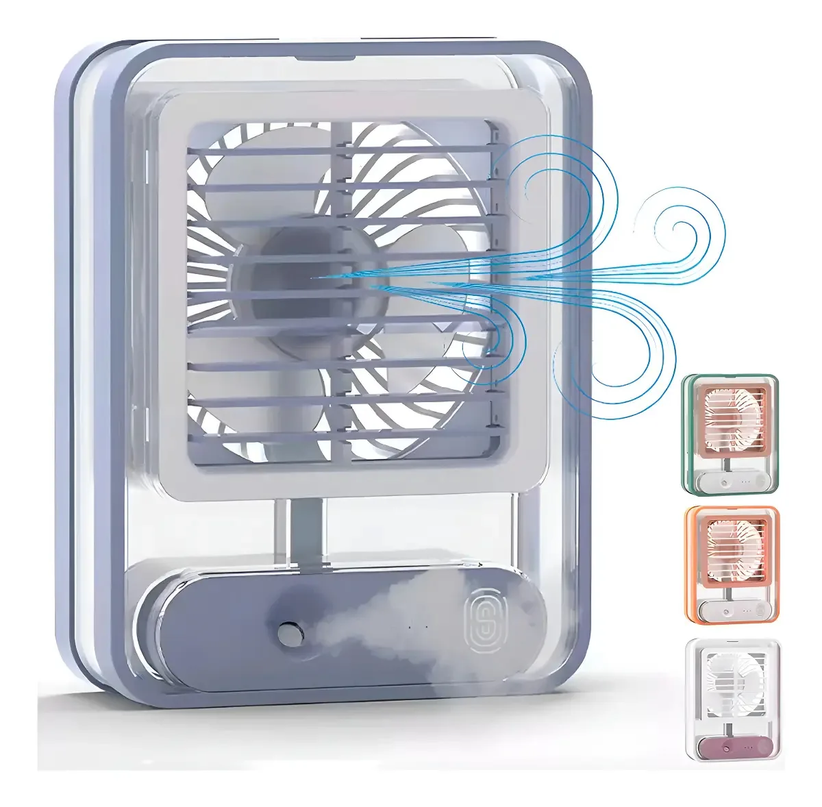Mini Ventilador Climatizador Usb Portátil 3 Velocidades