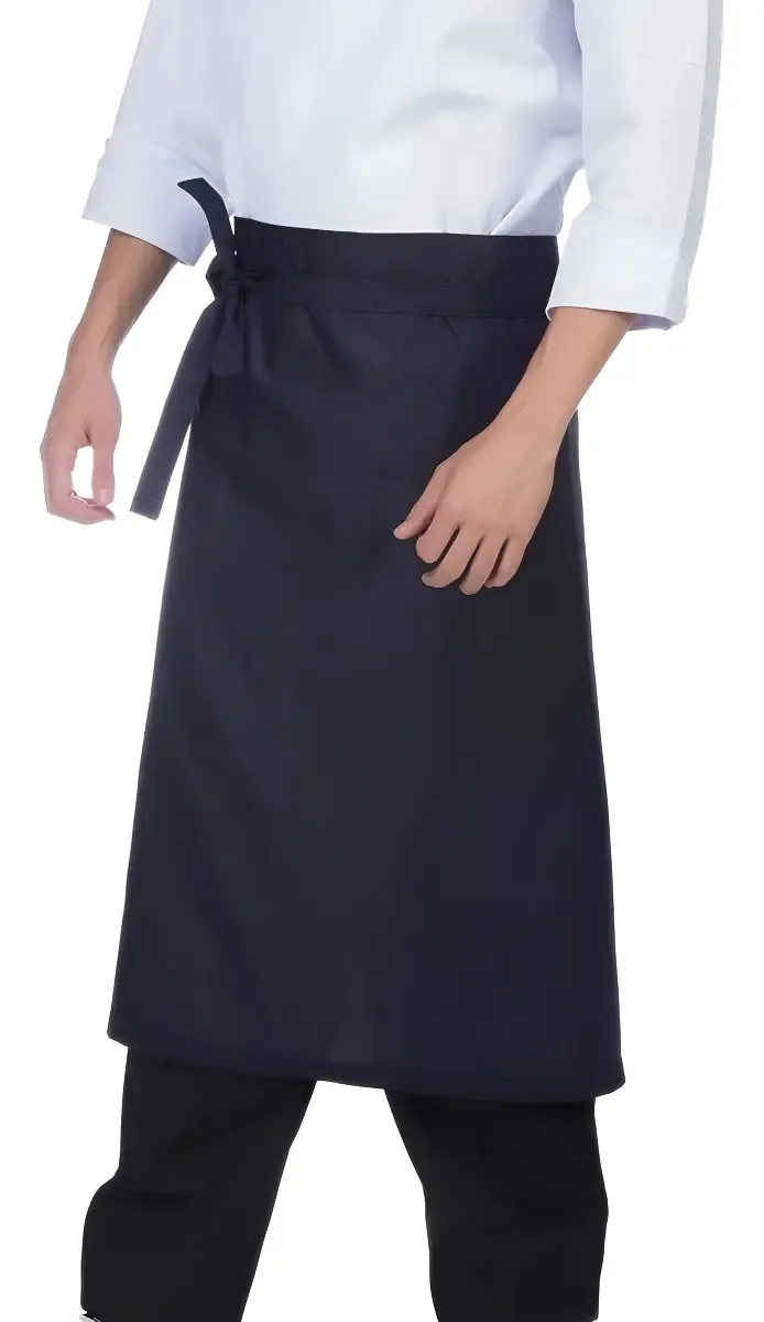 Avental De Cintura Gastronomia Chef Cozinha Saiao Padaria Cor Marinho