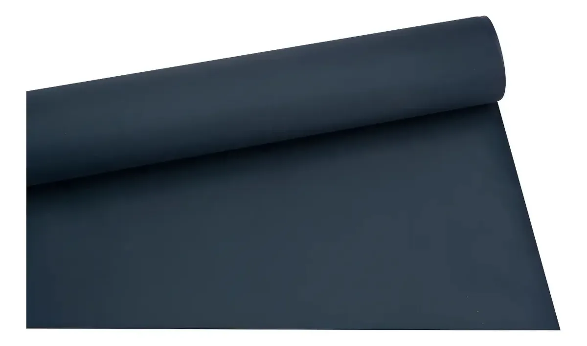 Nylon 70 Plastificado 50cm X 1,40m - 100% Impermeável Cor Azul-marinho