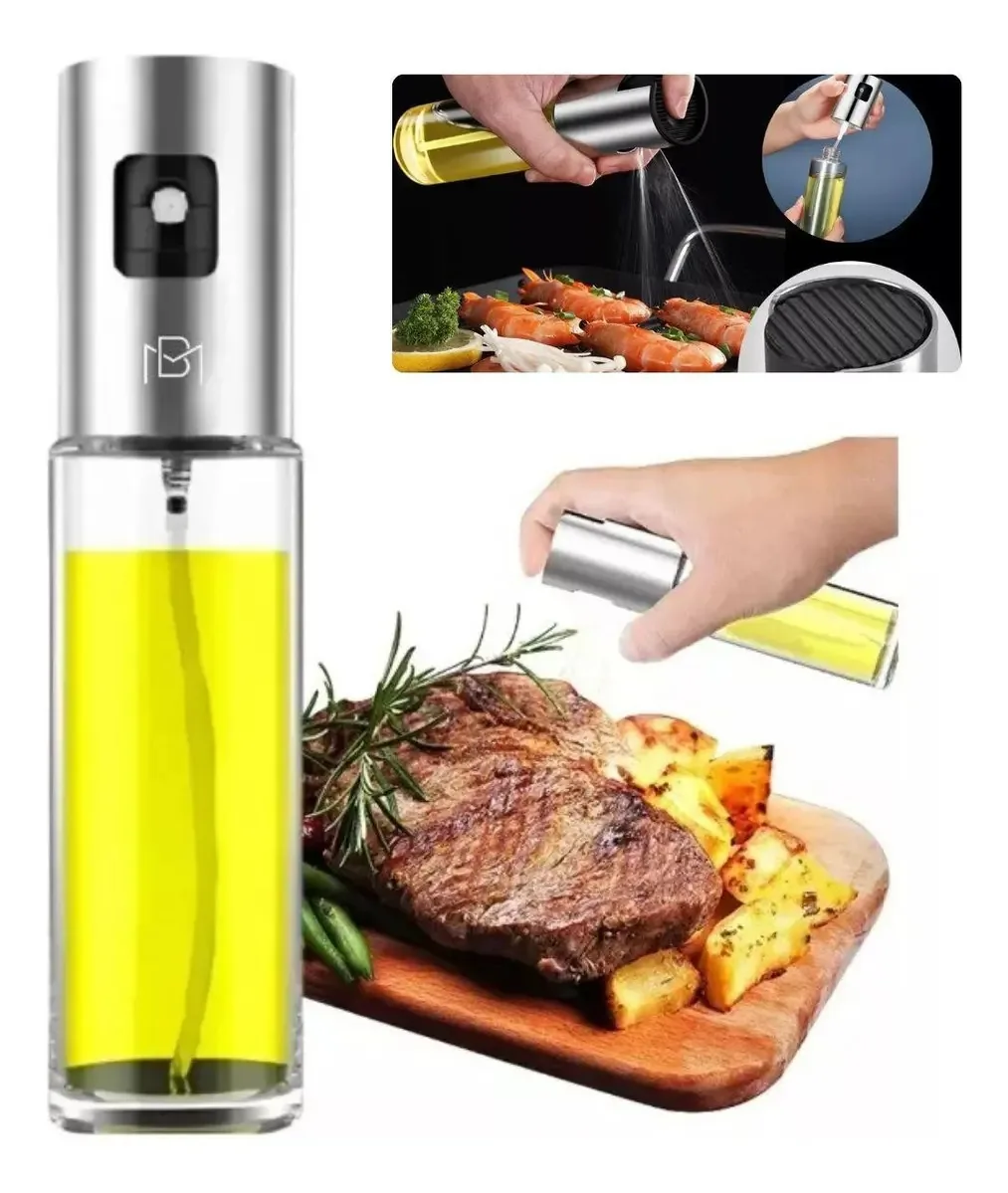 Spray De Oléo De Cozinha Temperar Comidas Salgadas E Saladas