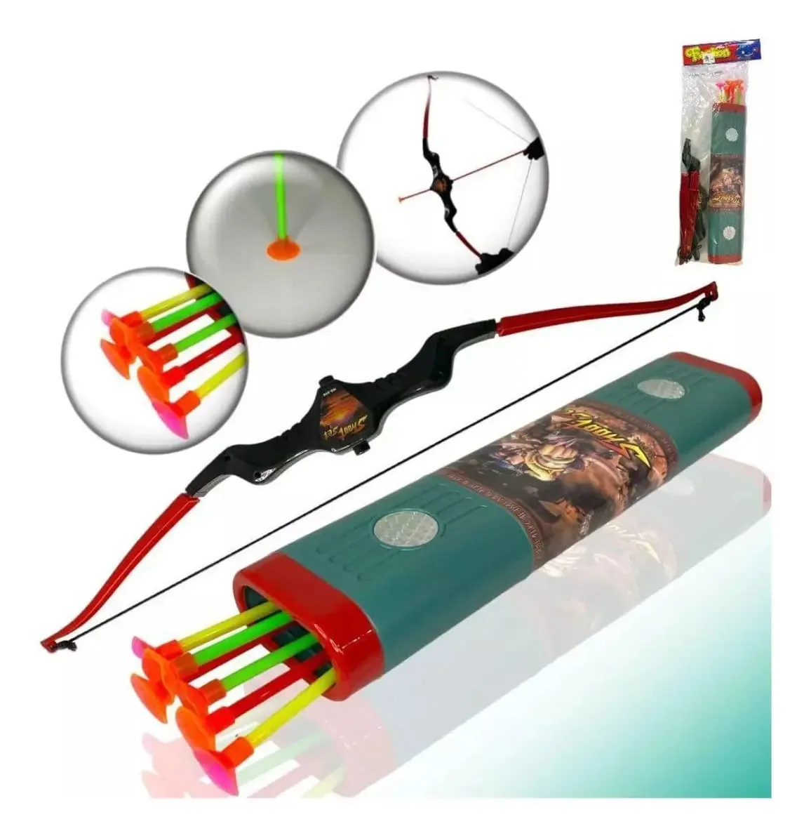 Brinquedo Arco E Flechas Meninos E Meninas Bolsa