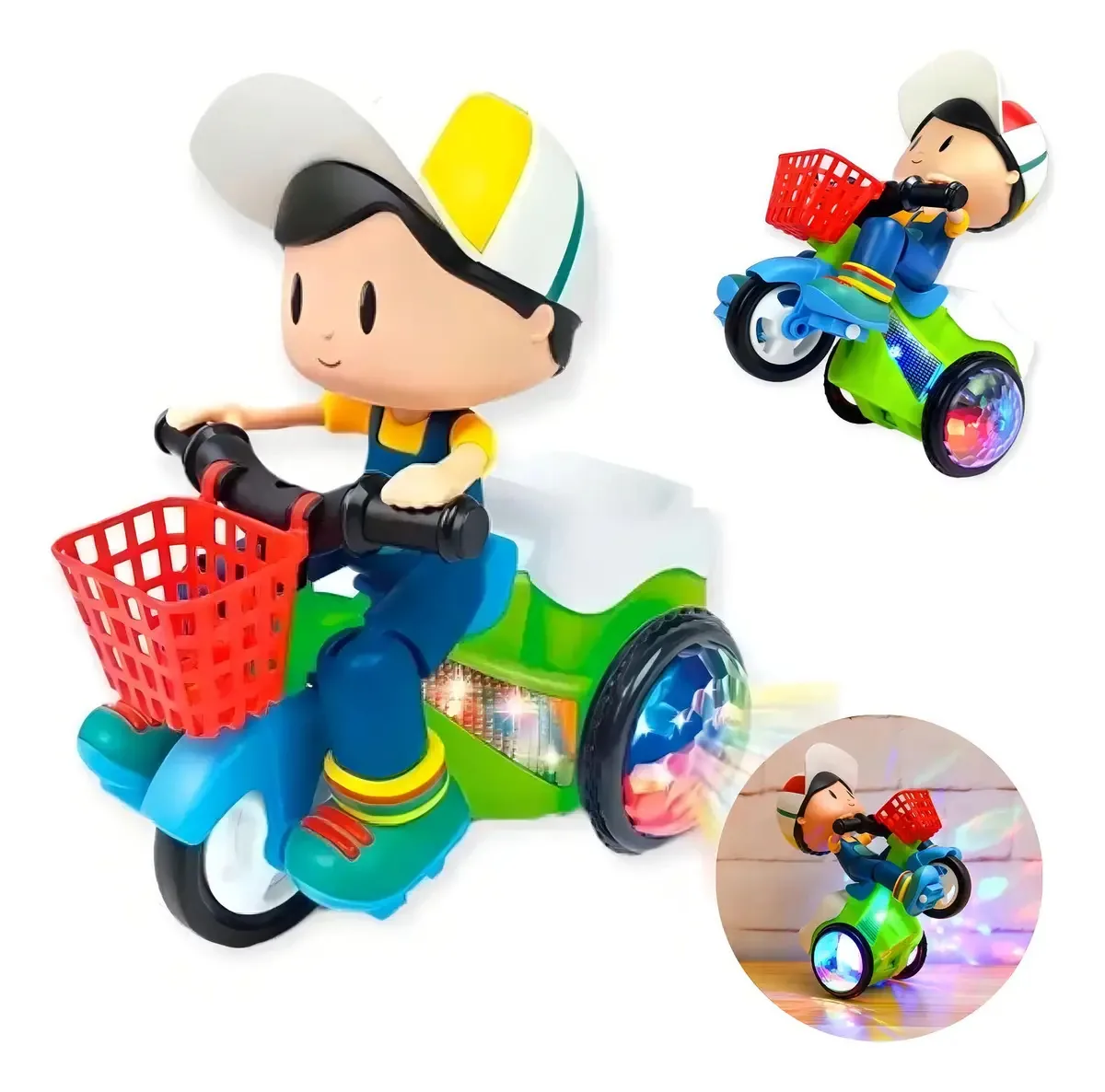 Carro De Brinquedo Tricycle Azul
