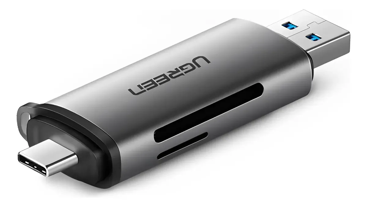 Adaptador Cm184 Usb Tipoc E A Para Micro Sd E Sd Ugreen