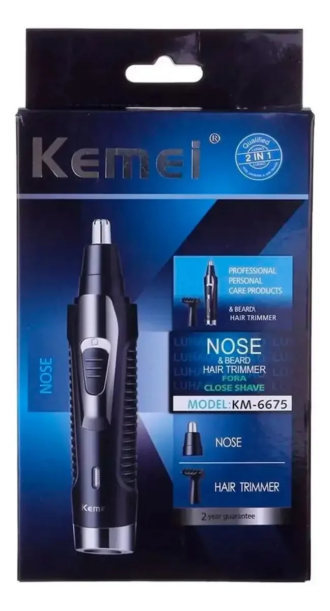Aparelho 2 Em 1 Completo Remover Pelos Barba E Cabeleireiro