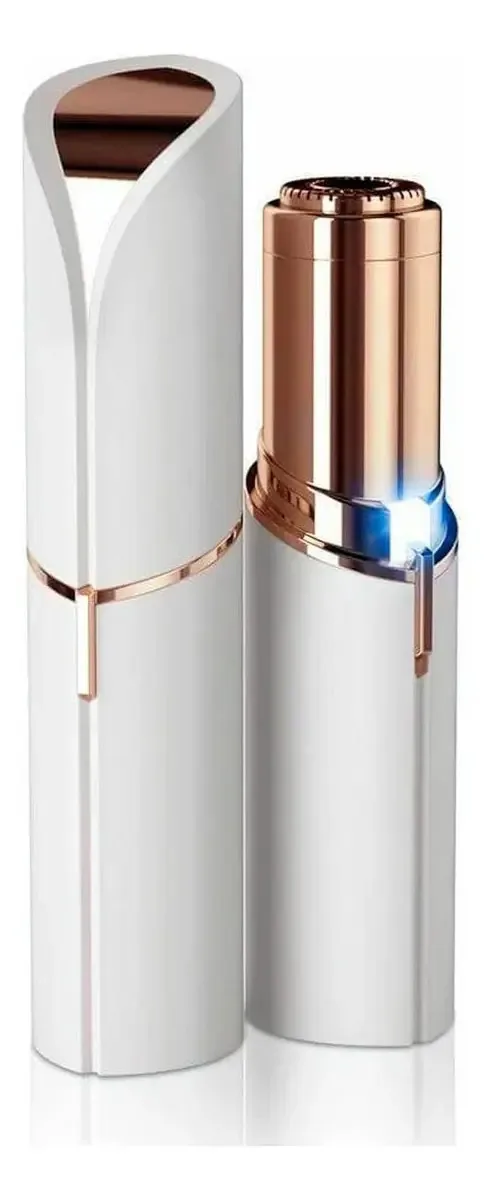 Depiladora Facial Batom Recarregavel Discreta Pratica
