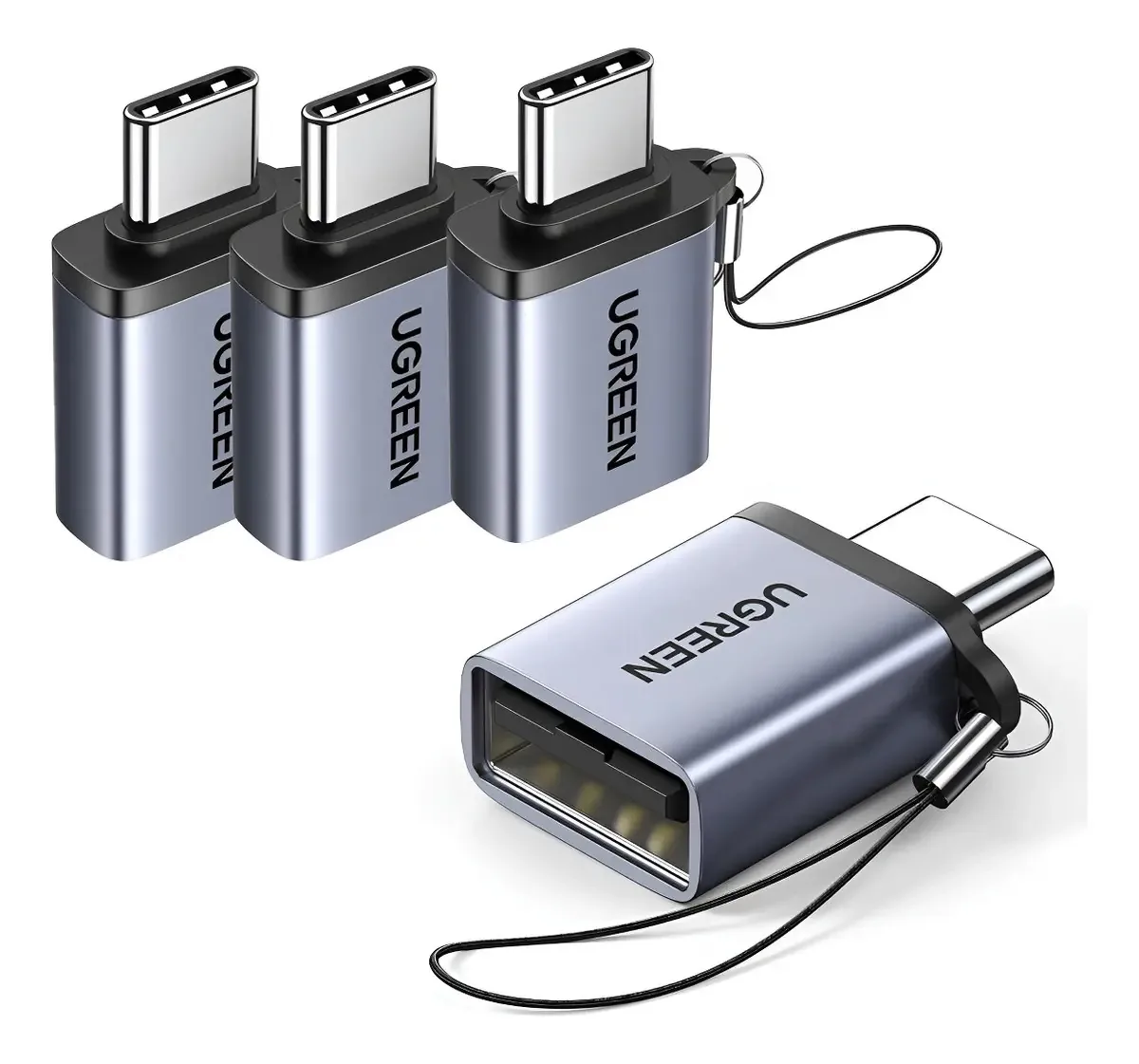 Adaptador Usb Para Usb C Usb 3.0 Ugreen 5gbps Otg 4 Uni