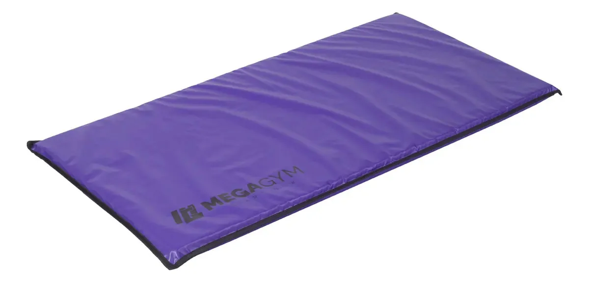 10 Colchonete Academia 100x50x3 P/ Treino Pilates Funcional Cor Azul