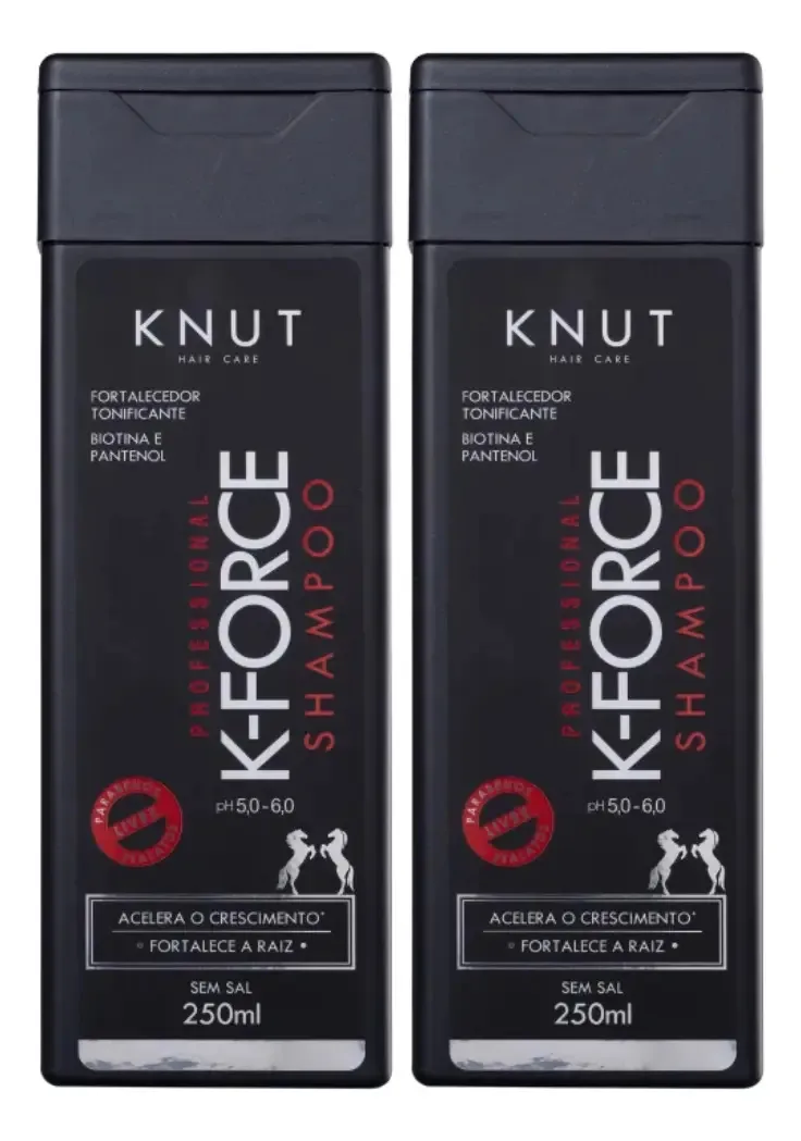 Knut Kit K-force 2 Shampoos 250ml