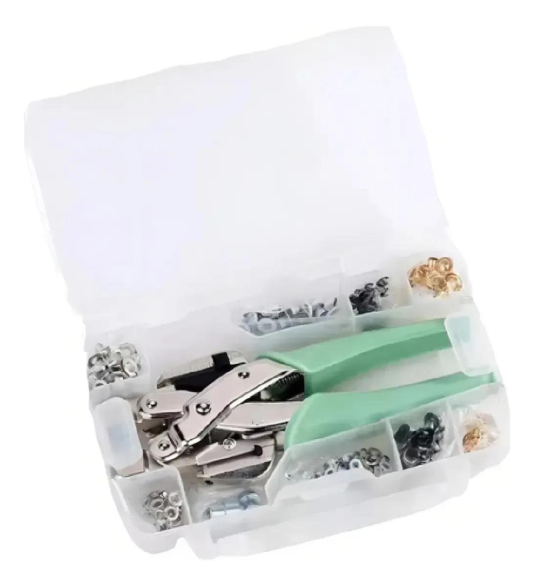 Kit de rebitador de perfuração Ojetillos Plus 160 Ojetillos