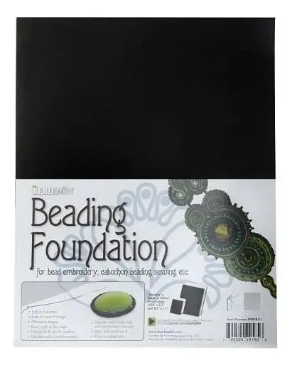 Beadsmith - Base de bordado 11,0 x 8,5 em 4 unidades