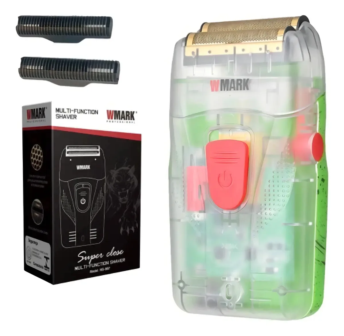 Barbeador Elétrico Shaver Bivolt Wmark 987