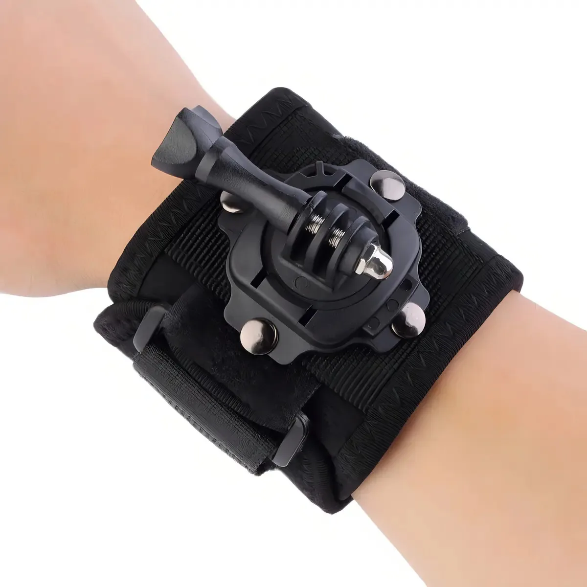 Suporte Punho Pulso 360 Graus Para Câmeras Gopro Sjcam