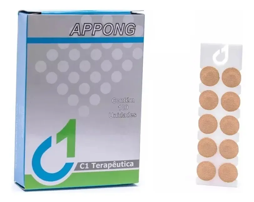 Appong Acupuntura Técnica Indolor 100 Unid C1 Terapêutica