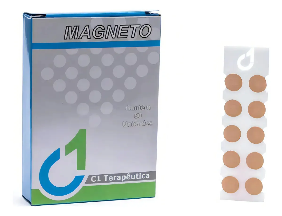 Magnetoterapia Magneto Acupuntura Imã 250 Gauss - 50 Un. C1