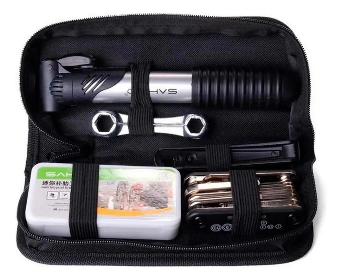 Bolsa Ferramentas Bike Bicicleta Chaves Remendo Reparo Pneu