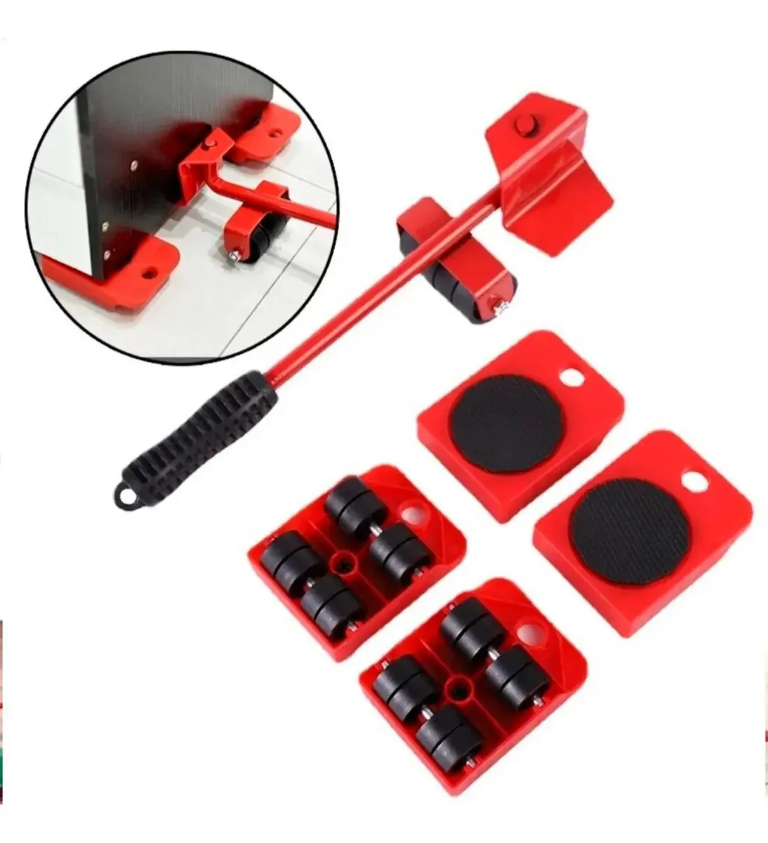 Base Com Rodas Para Transporte De Móveis Pesados Geladeira
