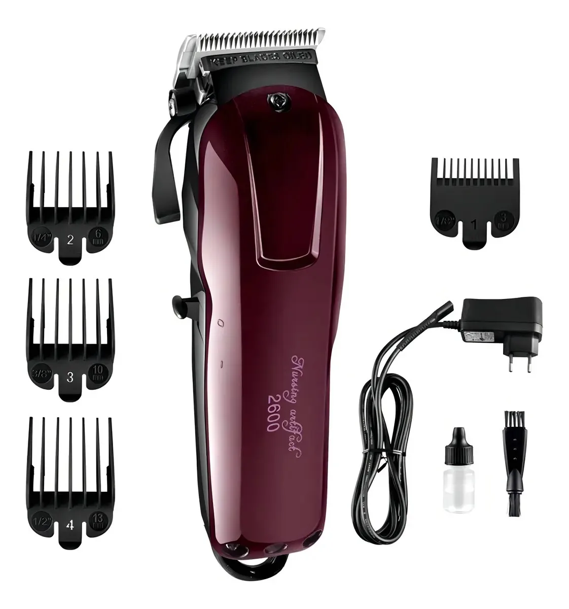 Maquininha De Cortar Cabelo Kemei