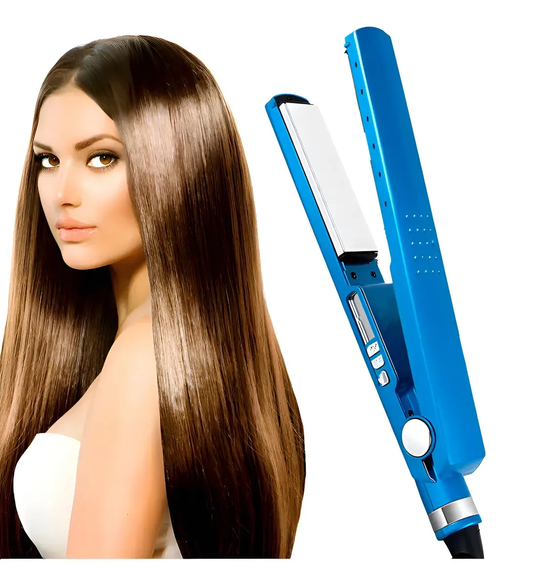 Alisador Titanium Bivolt Azul