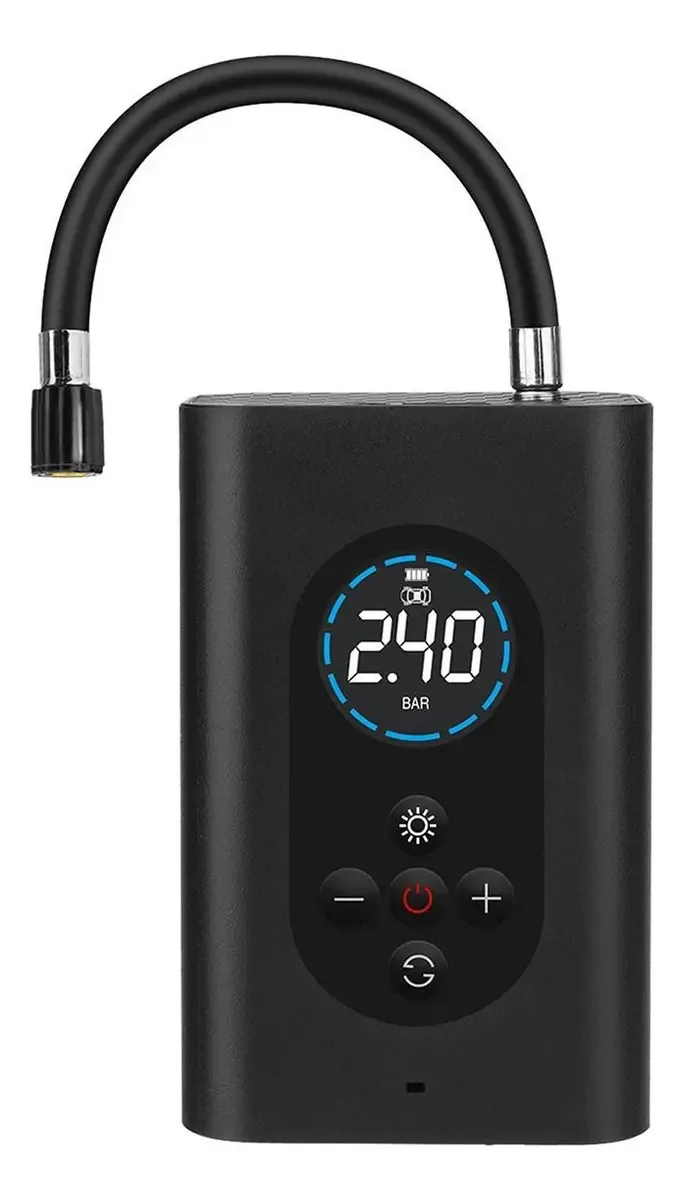 Calibrador Digital Portátil Para Encher Pneus De Moto