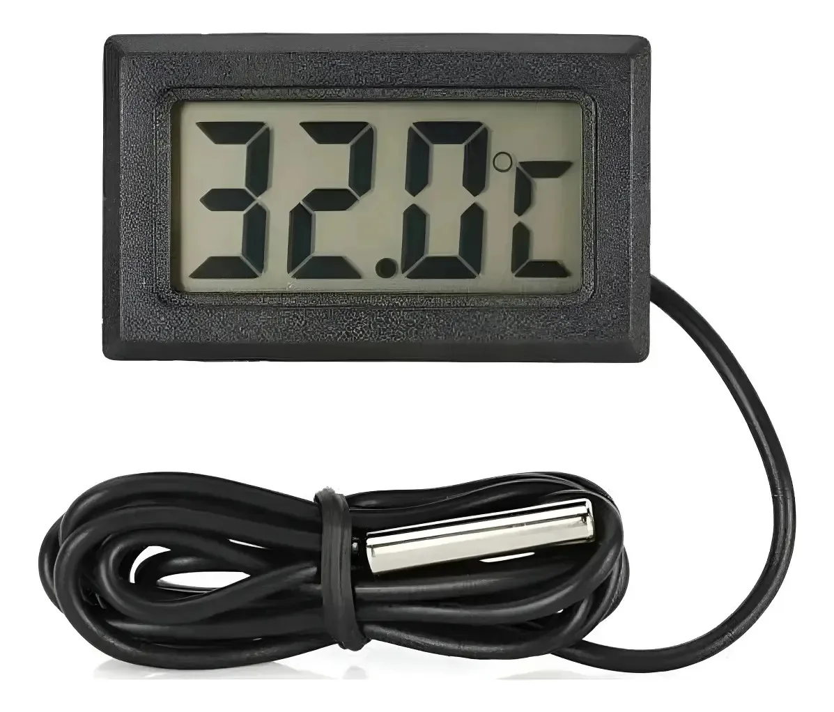 2x Termômetro Digital Lcd Freezer / Chocadeira / Aquário Pre